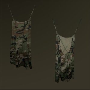Camo Cotton RL Dress